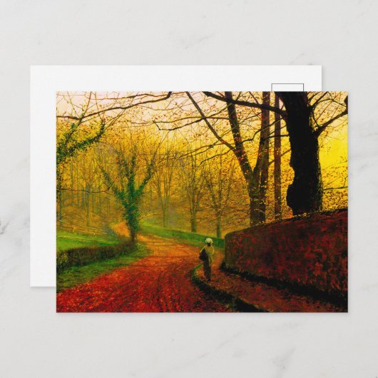 11月アフタヌーンステイプルトンパークグリムショー シーズンポストカード (正面/裏面)