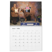 11月カレンダー修正される2013年のドーベルマン犬 カレンダー (3月 2026)