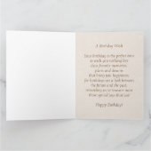 11月トパズバーストーン8.5x11誕生日 カード (内部)