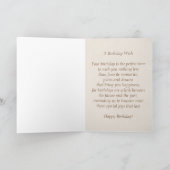 11月トパズ誕生石誕生日カード カード (内部)