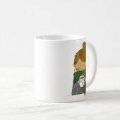 11月マグ11月の女の子誕生日ギフト コーヒーマグカップ (正面右)