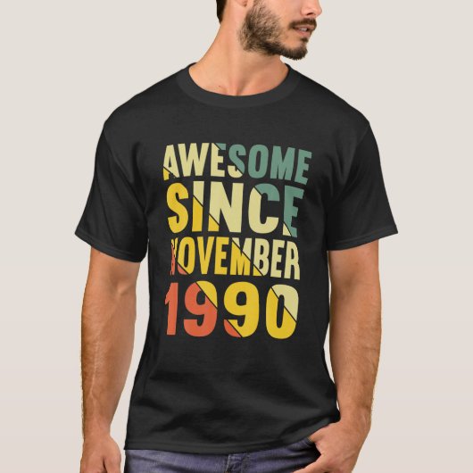11月以来31歳素晴らし31誕生日 Tシャツ (正面)