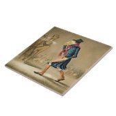 11月及びロンドンの純血種の点、engra タイル (側面)