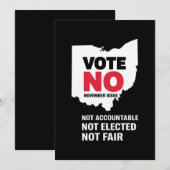 11月号1号の投票 招待状 (正面/裏面)