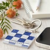 11月航海のの名前+信号旗 キーホルダー (正面右)