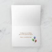 11月誕生日トパーズハート カード (内部)