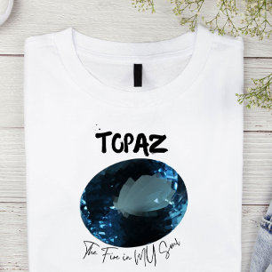 11月誕生日トパーズ Tシャツ