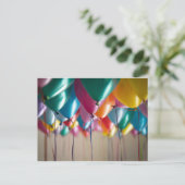 11月誕生日引用文詩人生まれは11月である ポストカード (スタンド正面)