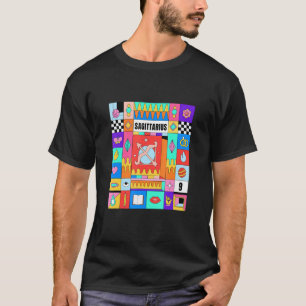 11月誕生日12月〔占星術の〕十二宮図サイン射手座 Tシャツ