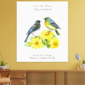 11月誕生月花菊 キャンバスプリント (インサイチュ (リビング))