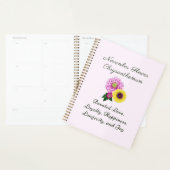 11月誕生月花菊 プランナー手帳 (ディスプレー)