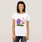 11月誕生花と石 Tシャツ (正面フル)