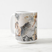 11月雨水カラー コーヒーマグカップ (正面左)