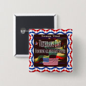 11月11日のボタン – サービスを提供したすべてのユーザーを讃える 缶バッジ (正面&裏面)