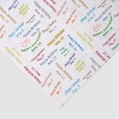 11月11日誕生日ティッシュペーパー 薄葉紙 (詳細)