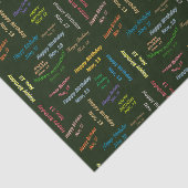 11月13日誕生日ティッシュペーパー 薄葉紙 (詳細)