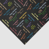 11月15日誕生日ティッシュペーパー 薄葉紙 (詳細)