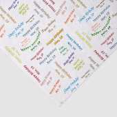 11月19日誕生日ティッシュペーパー 薄葉紙 (詳細)