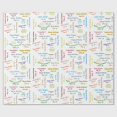 11月22日誕生日ギフト包装紙 ラッピングペーパー (フラット)