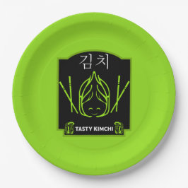 11月22日～キムチ国際的デイ ペーパープレート