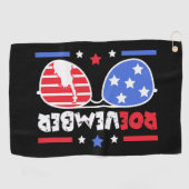 11月24日の選挙 ゴルフタオル (横)