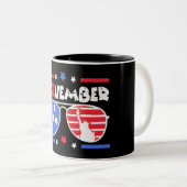 11月24日の選挙 ツートーンマグカップ (正面右)