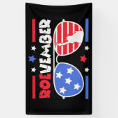 11月24日の選挙 横断幕 (縦)