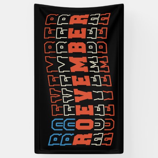 11月24日の選挙 横断幕 (縦)