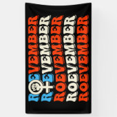 11月24日の選挙 横断幕 (縦)