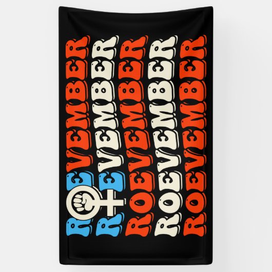 11月24日の選挙 横断幕 (縦)