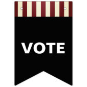 11月3日にバイデン氏・ハリスに投票する旗の旗 バンティングフラッグ (第2の旗)