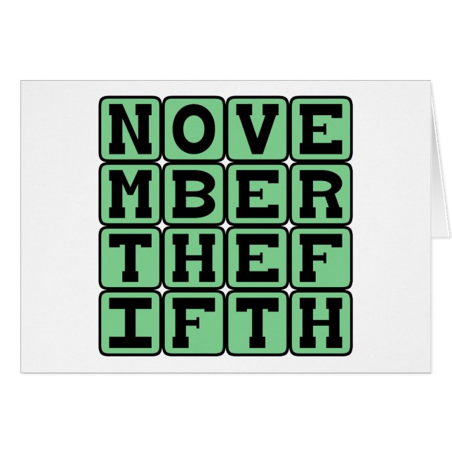 11月5日 ガイ・フォークスの日 (正面横)