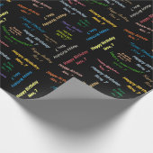 11月7日誕生日ギフト包装紙 ラッピングペーパー (角)