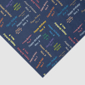 11月8日誕生日ティッシュペーパー 薄葉紙 (詳細)