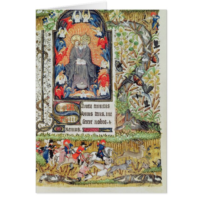 11月; シカの狩り (正面)