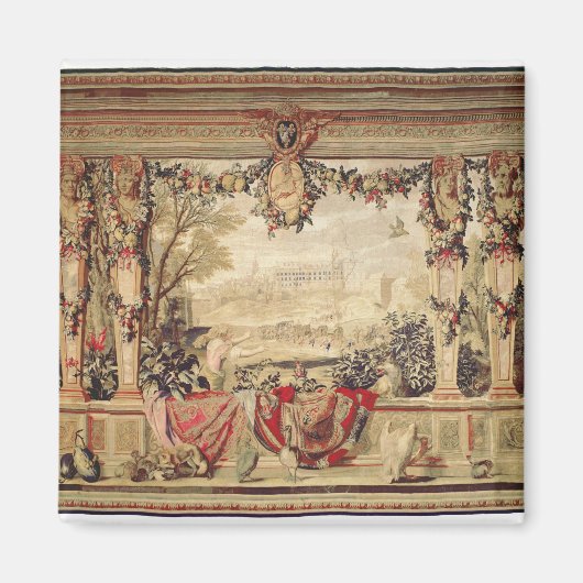 11月/ブルーシャトー マグネット (正面)