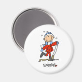 11月 マグネット (正面/裏面)