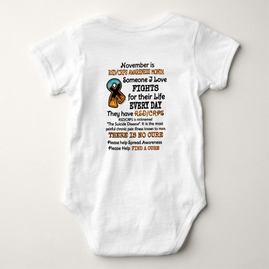 11月…私が大好きな人と喧嘩 ベビーボディスーツ (裏面)