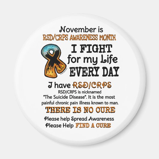 11月…私は戦う マグネット (正面)