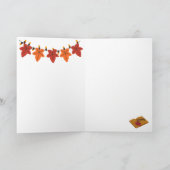 11月 – 秋 – グリーティングカード – 季節 シーズンカード (内部)