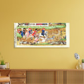 11月；鹿狩り キャンバスプリント (インサイチュ (リビング))