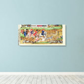 11月；鹿狩り キャンバスプリント (インサイチュ (ウッドフロア))