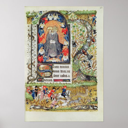 11月；鹿狩り ポスター (正面)