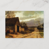 11月Twilightの(1912年の)納屋および分野のしおり 名刺 (裏面)