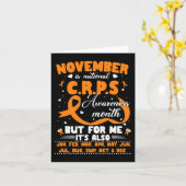 11月We衣服オレンジリボンCRPS認識度M カード (黄色い花)