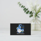 11月We衣服ブルー格言糖尿病認識度 名刺 (スタンド正面)