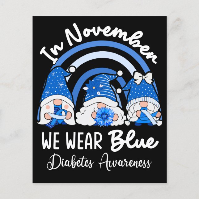 11月We衣服ブルー格言 (正面)