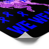 11月We衣服ブルー1型糖尿病認識度 ポスター (角)