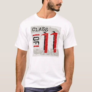 11枚のグランジで軽いTシャツのクラス Tシャツ