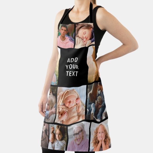 11枚パーソナライズされたのコラージュ エプロン (インサイチュ)